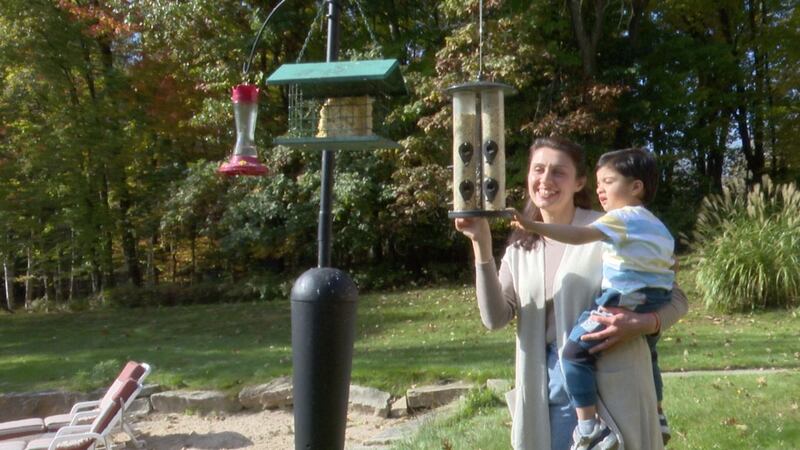 Natalia, her husband and son are now living in Wisconsin after receiving help from a former...