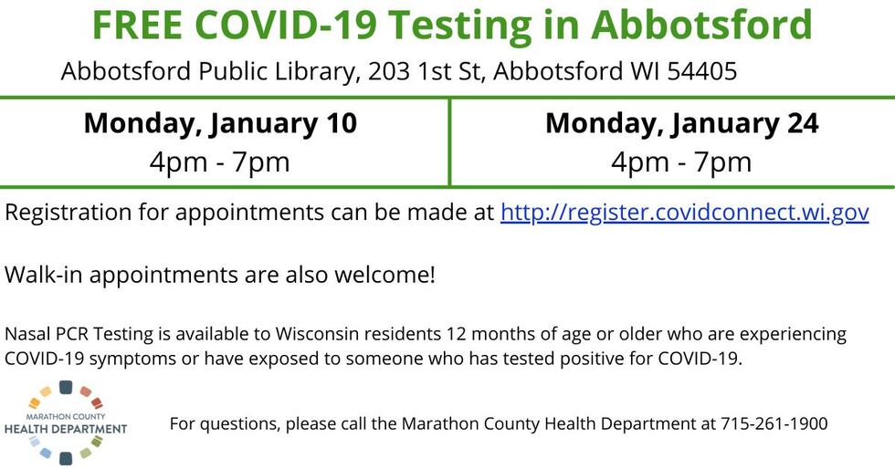 Marathon County expands COVID-19 testing