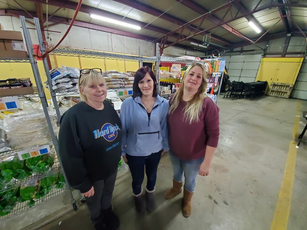 Volunteers, including Ballog and Klein, keep the Grand Marsh Food Pantry up and running
