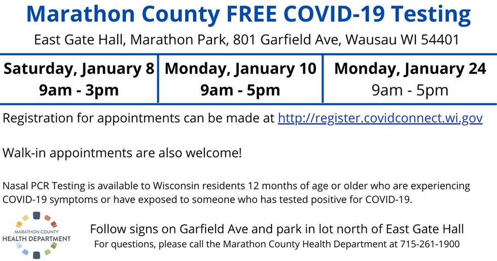 Marathon County expands COVID-19 testing
