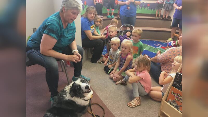 The last day for kids to read to a therapy dog this summer at the Wausau branch is Thursday.