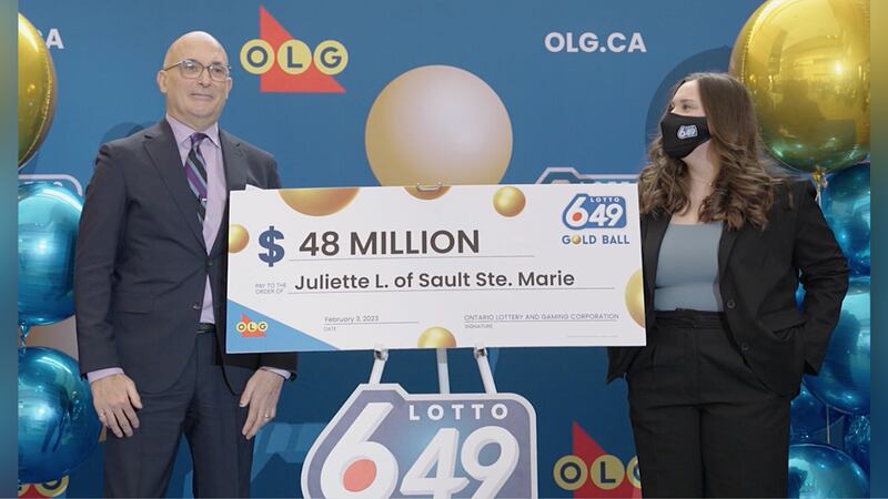 Juliette Lamour, 18, won a $48 million lottery jackpot.