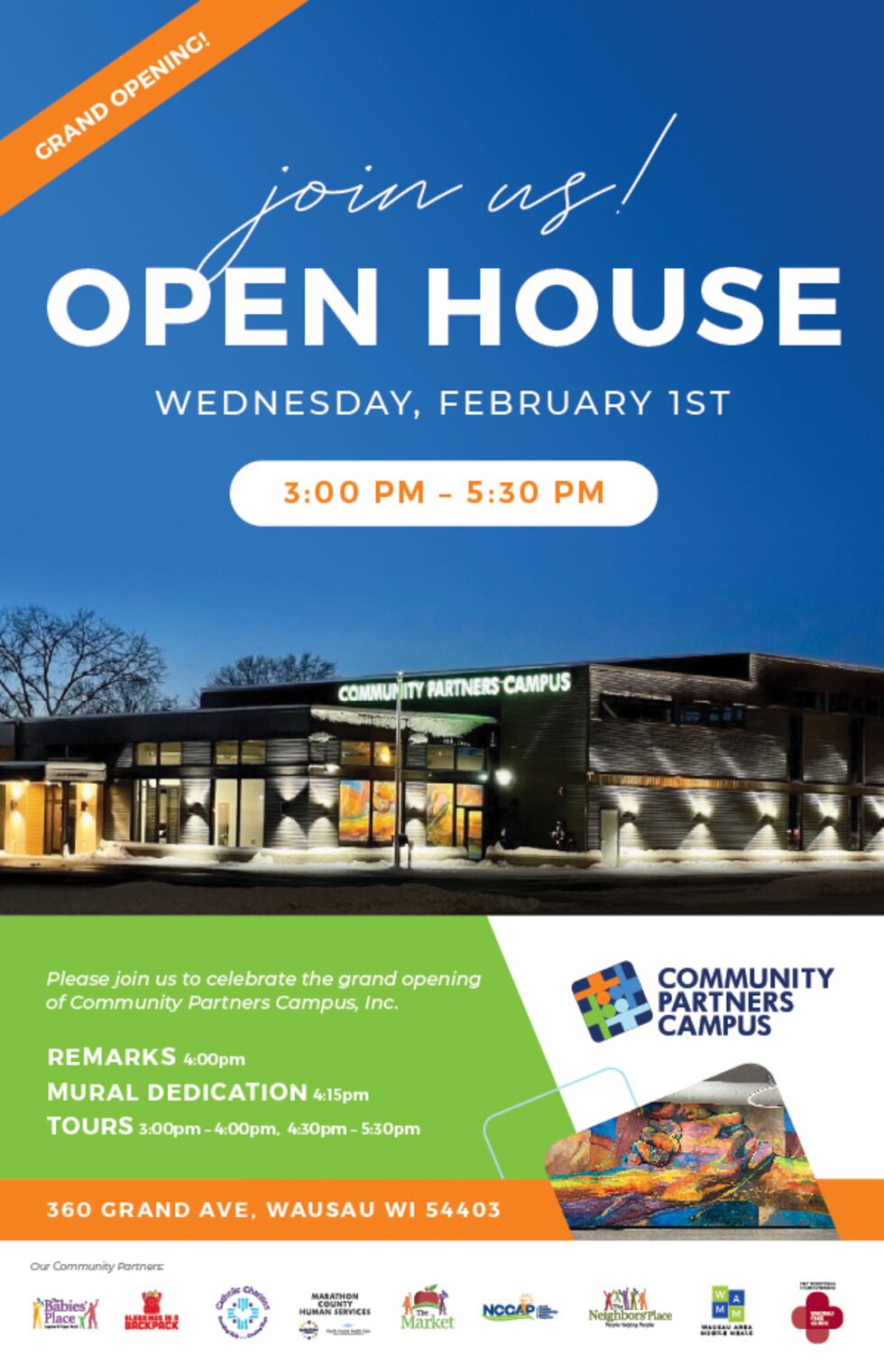 CPC is hosting a grand opening for their new campus on Feb. 1.