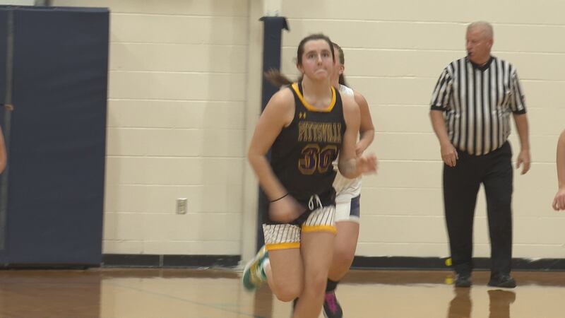 Gwyenth Kumm and Pittsville topped Northland Lutheran 85-46 Friday night.