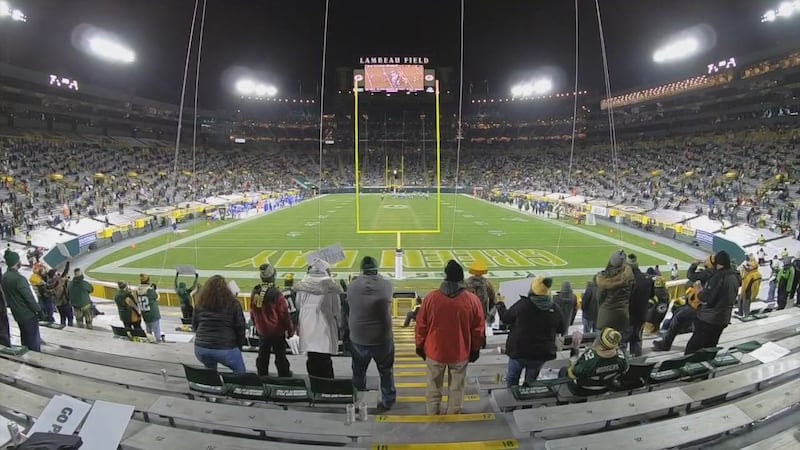 The pandemic is limiting capacity at Lambeau Field for the playoffs, and for those in...